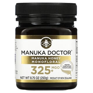 Manuka Doctor, монофлерный мед манука, MGO 325+, 250 г (8,75 унции)