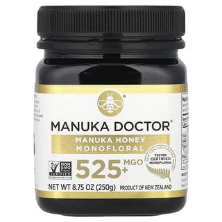 Manuka Doctor, Miel de manuka monofloral, MGO 525+, 250 g (8,75 oz)