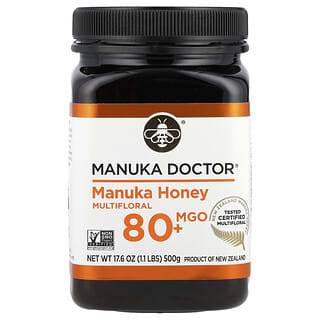 Manuka Doctor, Monofloral Manuka Honey, monofloraler Manukahonig, MGO 80+, 500 g (17,6 oz.)