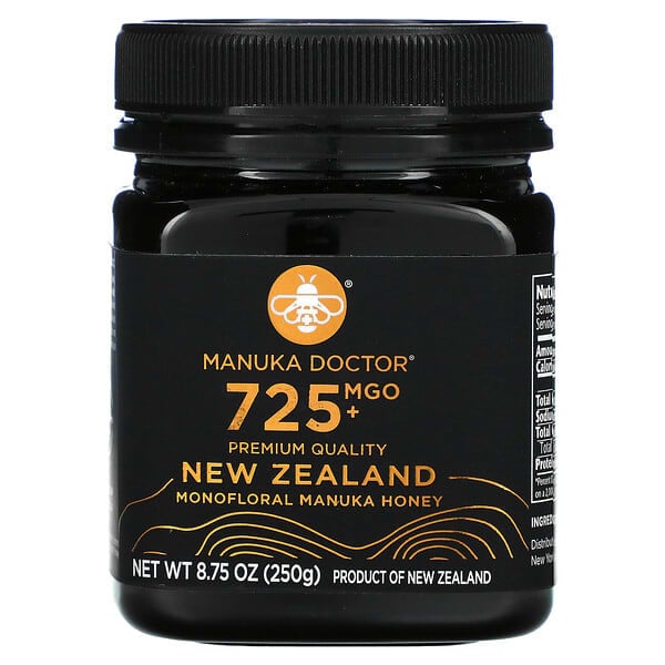 Manuka Doctor, монофлорный мед манука, MGO 725+, 250 г (8,75 унции)