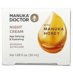 Manuka Doctor, Crème de nuit au miel de Manuka, 50 ml