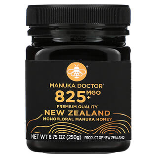 Manuka Doctor, Монофлорный мед манука, MGO 825+, 250 г (8,75 унции)
