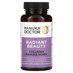 Manuka Doctor, Radiant Beauty, Collagen + Manuka Honey, 30 Capsules