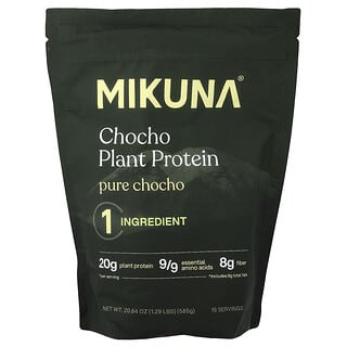MIKUNA‏, مسحوق بروتين نبات تشوشو ، شوكو نقي ، 1.29 رطل. (585 جم)