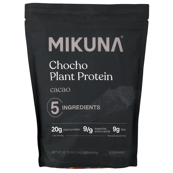 Chocho Plant Protein Powder, Cacao, 1.42 lbs (645 g)