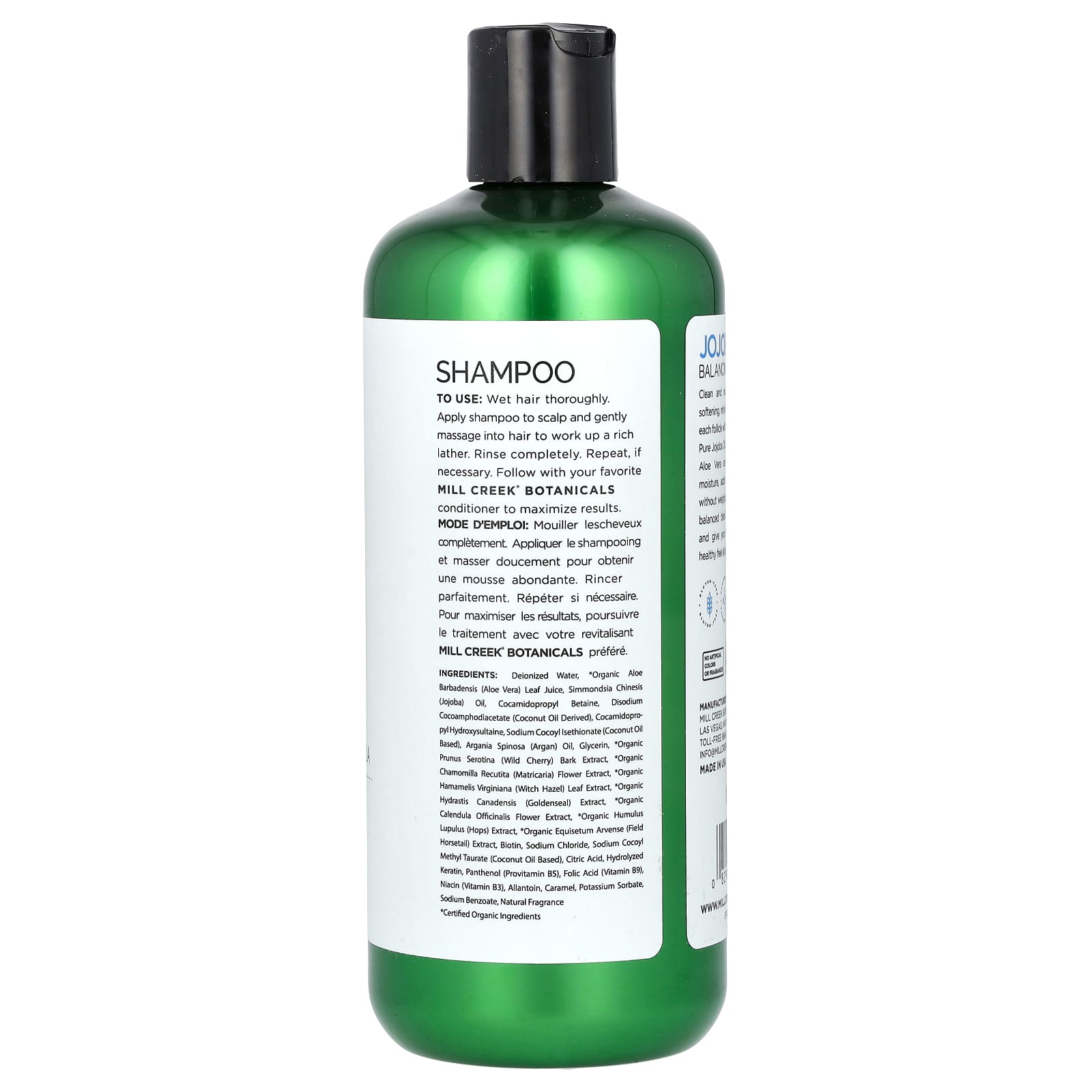 Mill Creek Botanicals, Jojoba Balancing Formula Shampoo, Naturally