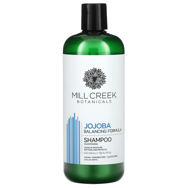 Mill Creek Botanicals, Jojoba Shampoo, Ausgleichende Rezeptur, 14 fl oz (414 ml)