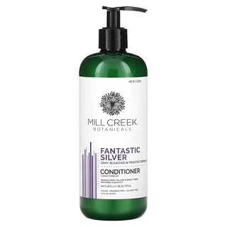 Mill Creek Botanicals, Fantastic Silver Conditioner, Gray, Bleached & Frosted Formula, 14 fl oz (414 ml)