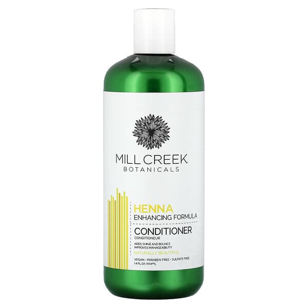 Mill Creek Botanicals, Conditioner, Henna Enhancing Formula, 14 fl oz (414 ml)