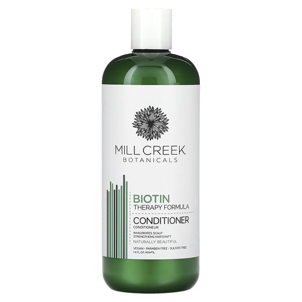 Mill Creek Botanicals, Biotin Conditioner, Therapy Formula, 14 fl oz (414 ml)