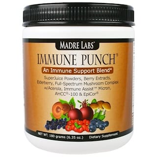 Madre Labs, Immune Punch, An Immune Support Blend, 6.35 oz (180 grams)
