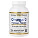 California Gold Nutrition Omega 3 Premium Fish Oil 100 Fish Gelatin Softgels 1 100 Mg Per Softgel