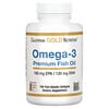 California Gold Nutrition, オメガ3プレミアムフィッシュオイル、180EPA（エイコサペンタエン酸）／120DHA（ドコサヘキサエン酸）、魚ゼラチンソフトジェル100粒