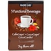 3 функциональных напитка, CafeCeps, CocoCeps, CocoCardio, 3 образца пакетов
