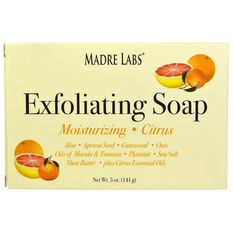 Exfoliating Bar Soap, with Marula & Tamanu Oils plus Shea Butter