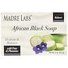 African Black, Bar Soap, With Oats & Plantains, 5 oz (141 g)