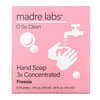 Hand Soap, 3x Concentrate Refill, Freesia, 6 Pouches, 4 fl oz (118 ml) Each