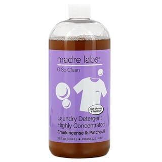 Madre Labs, 高濃縮洗濯用洗剤、フランキンセンス＆パチョリ、0.94L（32液量オンス）