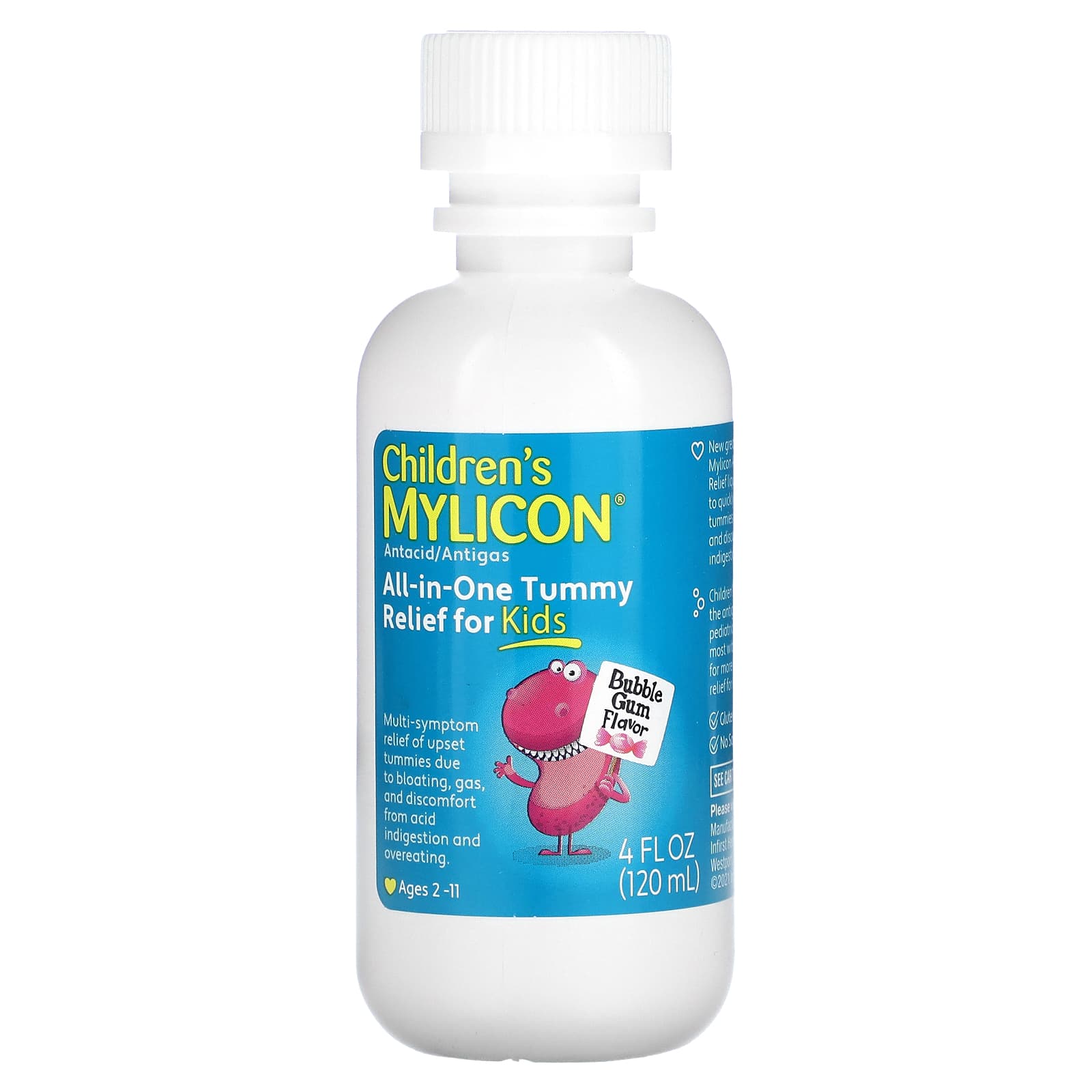 Mylicon, Children's Mylicon, AllinOne Tummy Relief for Kids, Ages 2