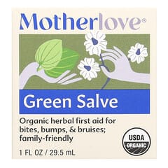 Motherlove, Green Salve, 1 fl oz (29.5 ml)