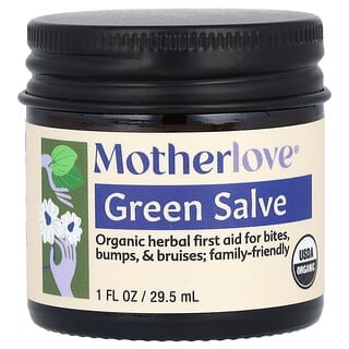 Motherlove, Green Salve, grüne Salbe, 29,5 ml (1 fl. oz.)