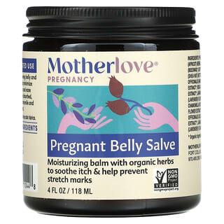 Motherlove, 孕妇肚皮修护霜，4 盎司（118 毫升）