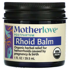 Motherlove, Rhoid-Balsam, 1 fl. fl. Unzen (29,5 ml)
