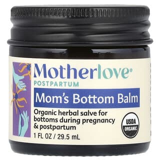 Motherlove, Postpartum, Mom's Bottom Balm , 1 fl oz (29.5 ml)