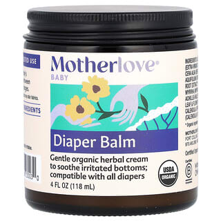 Motherlove, Baby, Diaper Balm, 4 fl oz (118 ml)