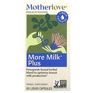 Motherlove, 모유 수유, 모어 밀크 플러스, 액상 캡슐 60정