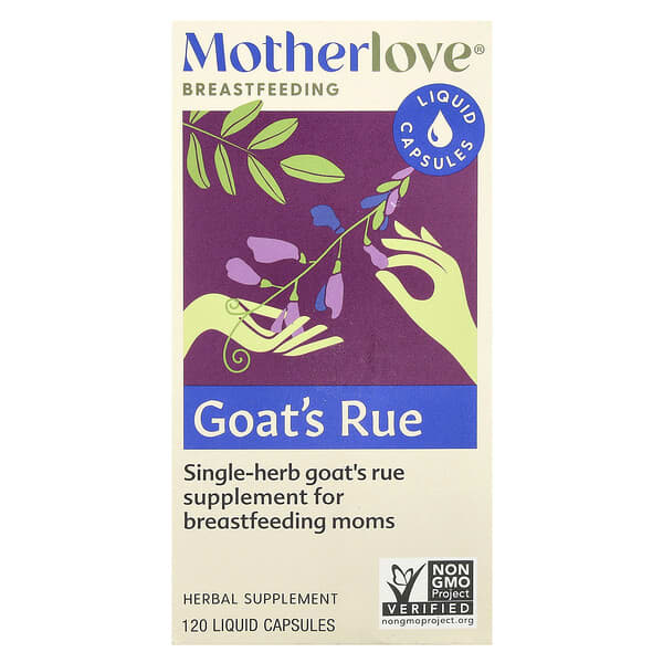 Breastfeeding, Goat's Rue, 120 Liquid Capsules (525 mg per Capsule)