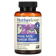 Motherlove, More Milk Special Blend`` 120 cápsulas líquidas