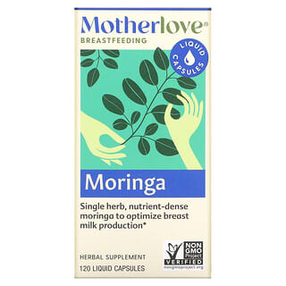 Motherlove, Moringa`` 120 cápsulas líquidas