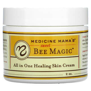 Medicine Mama's, Sweet Bee Magic, универсальный лечебный крем для кожи, 2 унции (60 мл)