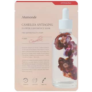Mamonde, Camélia Antienvelhecimento, Máscara Flower Lab Essence, 1 Folha, 25 ml