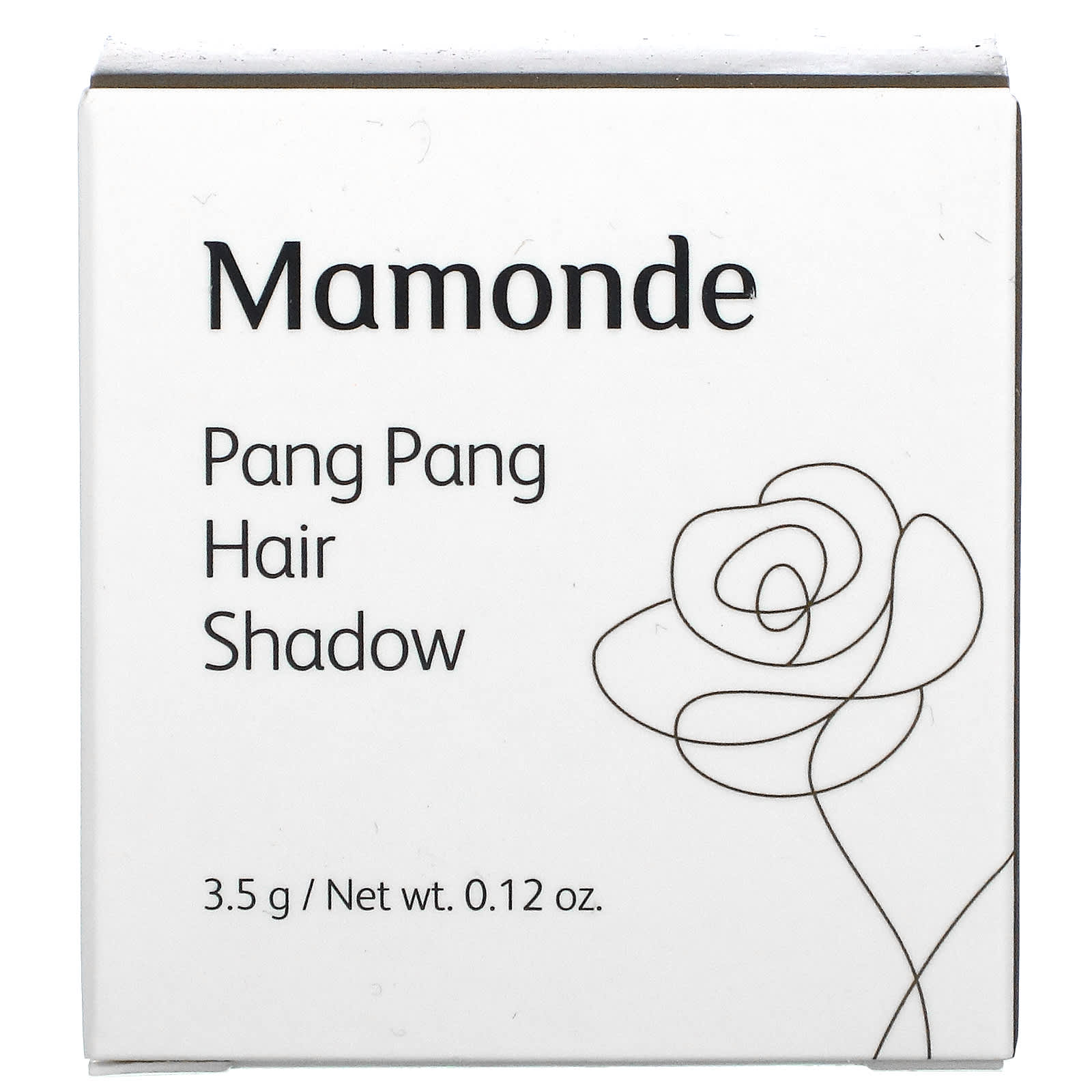 Mamonde, パンパン ヘアシャドウ、ユースフルヘアライン、3.5g（0.12オンス）