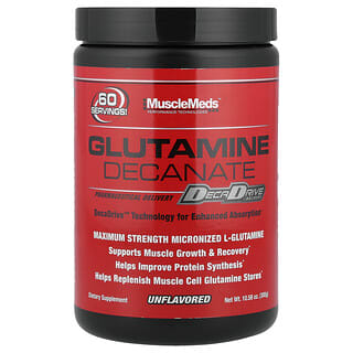 MuscleMeds, Glutamine Decanate, Unflavored, 10.58 oz (300 g)