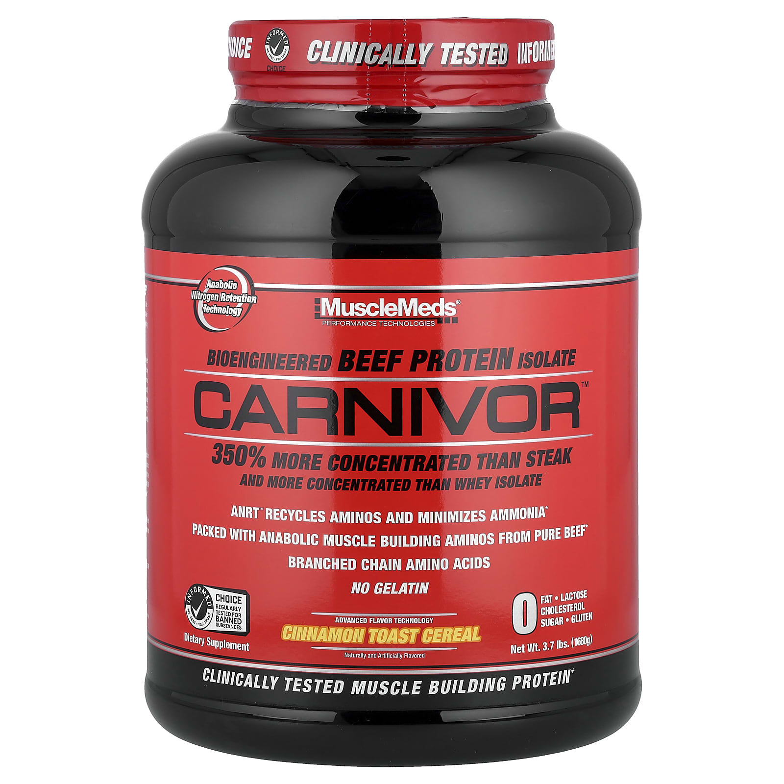 Carnivor™, Bioengineered Beef Protein Isolate, Cinnamon Toast