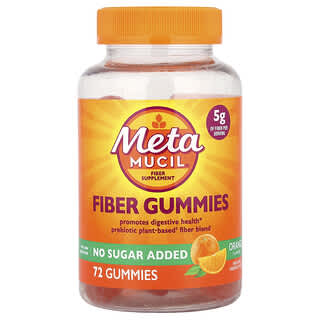 Metamucil, Vláknité gumové cukríky, pomarančové, 72 gumových cukríkov