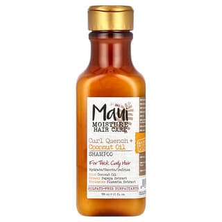 Maui Moisture, Curl Quench + Shampooing à l’huile de noix de coco, Pour cheveux épais et bouclés, 385 ml