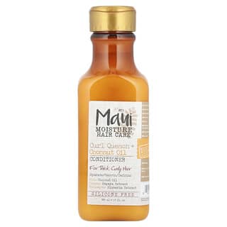 Maui Moisture, Têmpera de Cachos + Óleo de Coco, Condicionador, Para Cabelos Encaracolados e Espessos, 385 ml (13 fl oz)