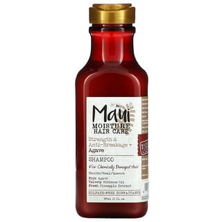 Maui Moisture, Strength & Anti-Breakage + Agave, Shampoo, For Chemically Damaged Hair, 13 fl oz (385 ml)