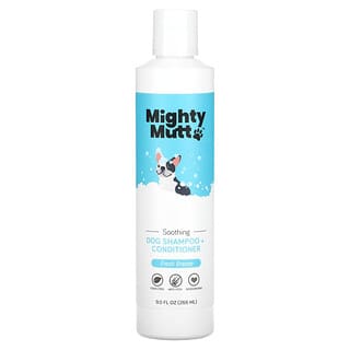 Mighty Mutt, Shampoo + Condicionador, Para Cães, Brisa Fresca, 266 ml (9 fl oz)