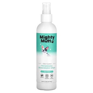Mighty Mutt, Spray Desodorizante Refrescante, Para Cães, Soft Rain, 237 ml (8 fl oz)