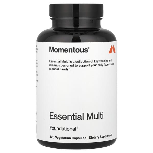 Momentous, Essential Multi, 120 Vegetarian Capsules — product photo 1
