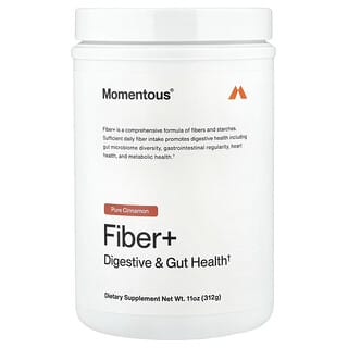 Momentous, Fiber+, Pure Cinnamon, 372 g (13.1 oz)