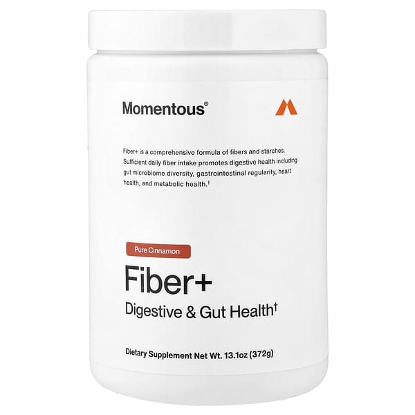 Momentous, Fiber+, Pure Cinnamon, 13.1 oz (372 g) — product photo 1