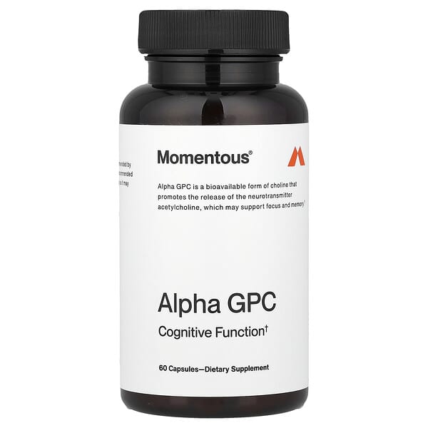 Momentous, Alpha GPC, 60 Capsules (300 mg per Capsule) — product photo 1