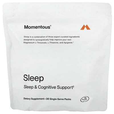 Momentous, Sleep, 30 Single-Serve Packs