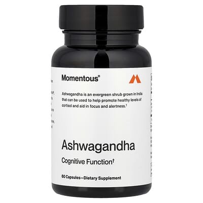 Momentous, Ashwagandha, 60 Capsules (300 mg per Capsule)